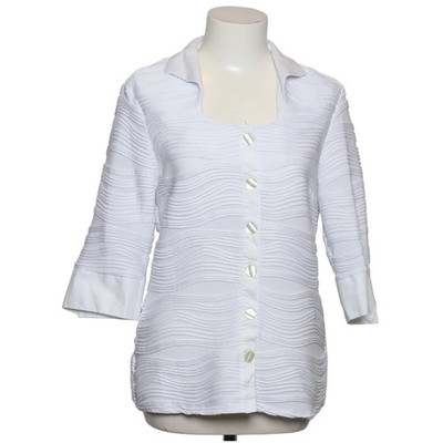 Naracamicie, Bluse, Größe: L, Weiß, Baumwolle/Elasthan/Polyester, Streifen #0Oy