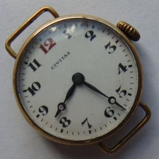 Civitas junior wristwatch gold filled case load manual all original