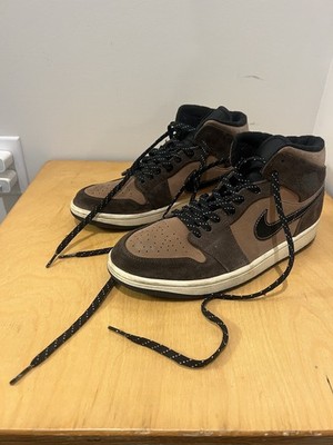 Nike Air Jordan 1 Dark Mocha Chocolate Travis Scott MID SE DC7294-200 Size 9