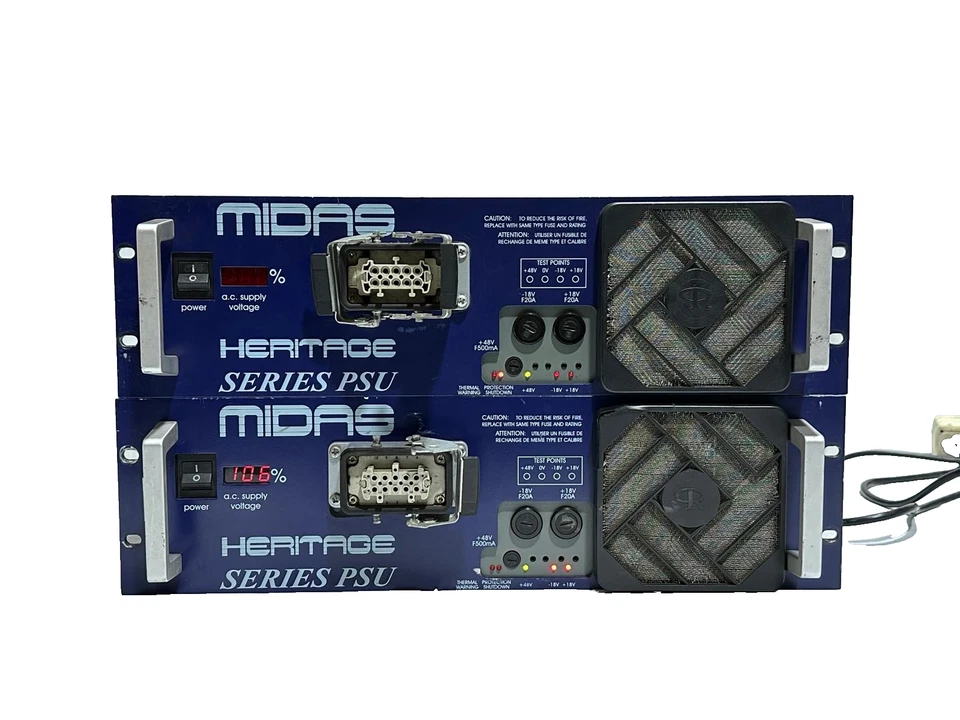 Midas Heritage 3000  Power Supply #6800(One)(TRUEHEARTSOUND) - Image 3 of 4