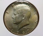 1967 .50C Type II Kennedy Half Dollar – AU Condition – Family Collection - 1095
