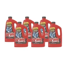 Drano 694772CT 80 oz Bottle Max Gel Clog Remover - Bleach Scent (6/CT) New