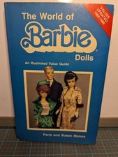 Vtg The World of Barbie Dolls Illustrated Value Guide Book c 1983
