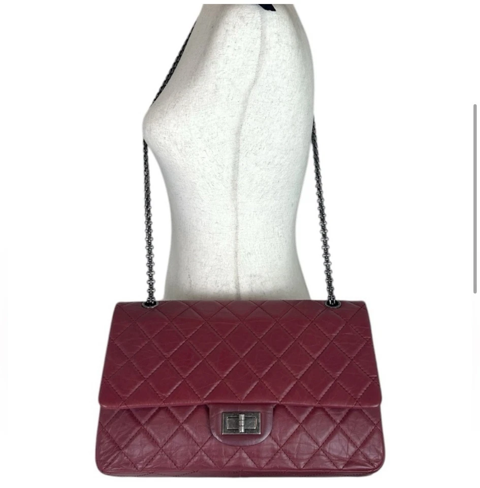 Chanel Reissue 2.55 Flap Bag Quilted Aged Calfskin 227 - Image 3 of 4