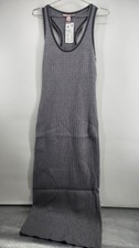 Victoria's Secret Grey XL Luxe Cable Knit Long Slip Dress NWT Soft Comfort