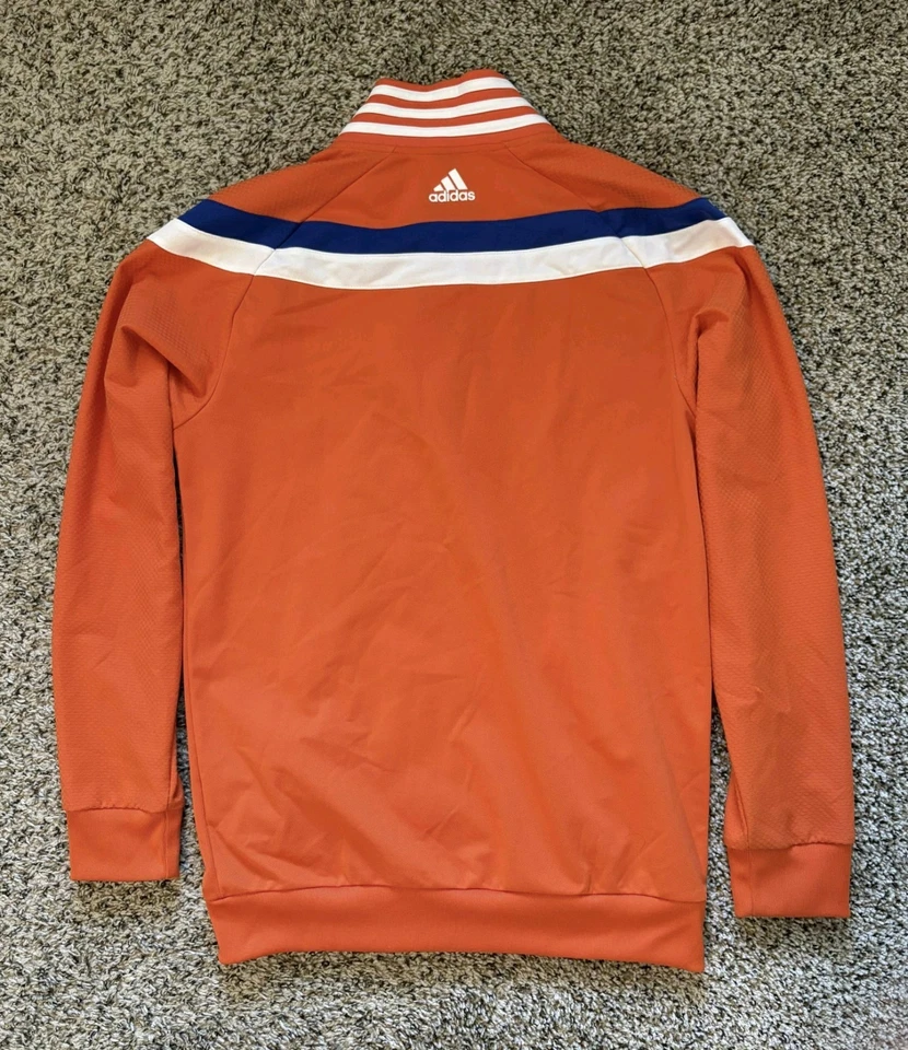 New York Knicks Adidas on court warm up NBA Jacket, Small Men, GOOD AS NE - Image 2 of 4