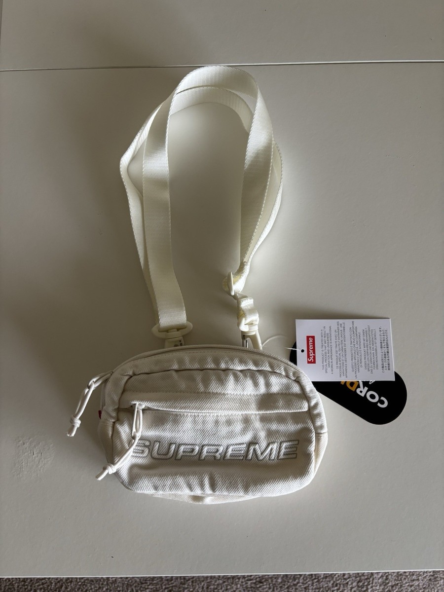 supreme Denim Shoulder Bag white 白 Denim Mini Shoulder Bag - Shop - Supreme