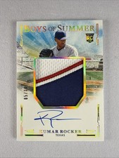 2025 Panini Boys of Summer - JMS Gold Holo 5/10 Kumar Rocker