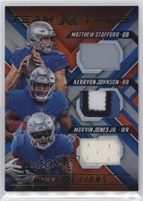 2018 XR Orange 6/25 Marvin Jones Kerryon Johnson Matthew Stafford Rookie RC iw2