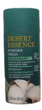 Desert Essence Powder Fresh Deodorant Plastic & Aluminum Free No Parabens New