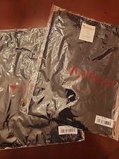 NEW ALLHEART Unisex Medical SCRUB SET BLACK Size MED B2000/ B2100 TOP BOTTOM