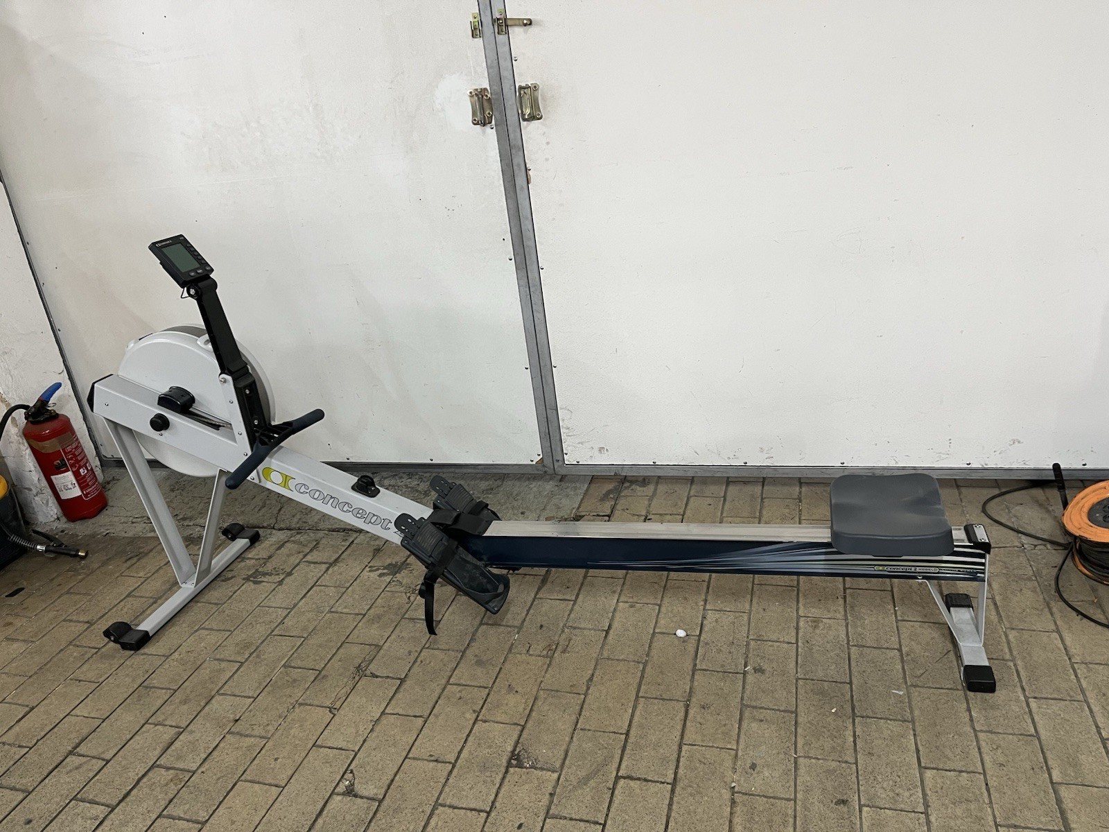 Concept 2 Rudergerät mit PM5 LED Konsole, Top Zustand, Rechnung