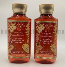 Bath Body Vera Bradley Peach Blossom Nectar Body Wash 10 fl oz S/2 A2150