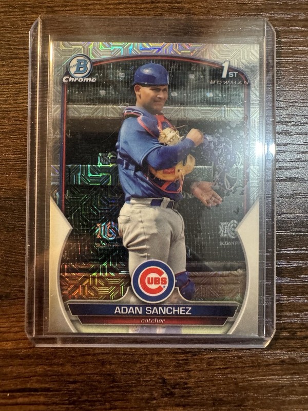2023 Bowman Chrome - Prospects Adan Sanchez #BCP-219 Mojo Refractor (RC)