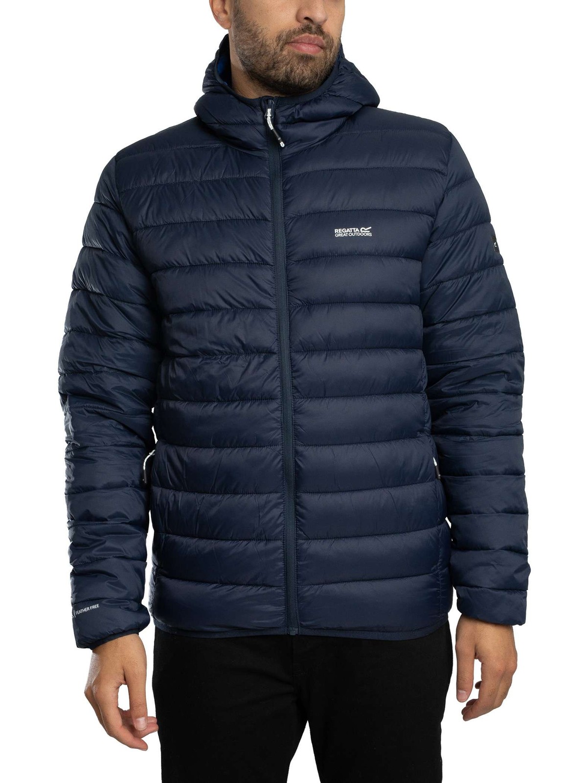 Regatta Men's Bright Blue Hooded Marizion Padded Jacket In | : 3XL - Image 2
