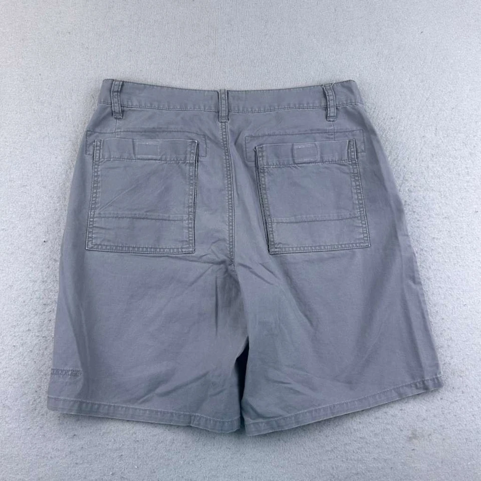 Royal Robbins Shorts Mens 34 Gray Cotton Flat Front Lightweight Chino - Image 3 of 4