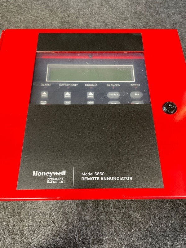 SILENT KNIGHT BY HONEYWELL 6860 Remote Annunciator, Used