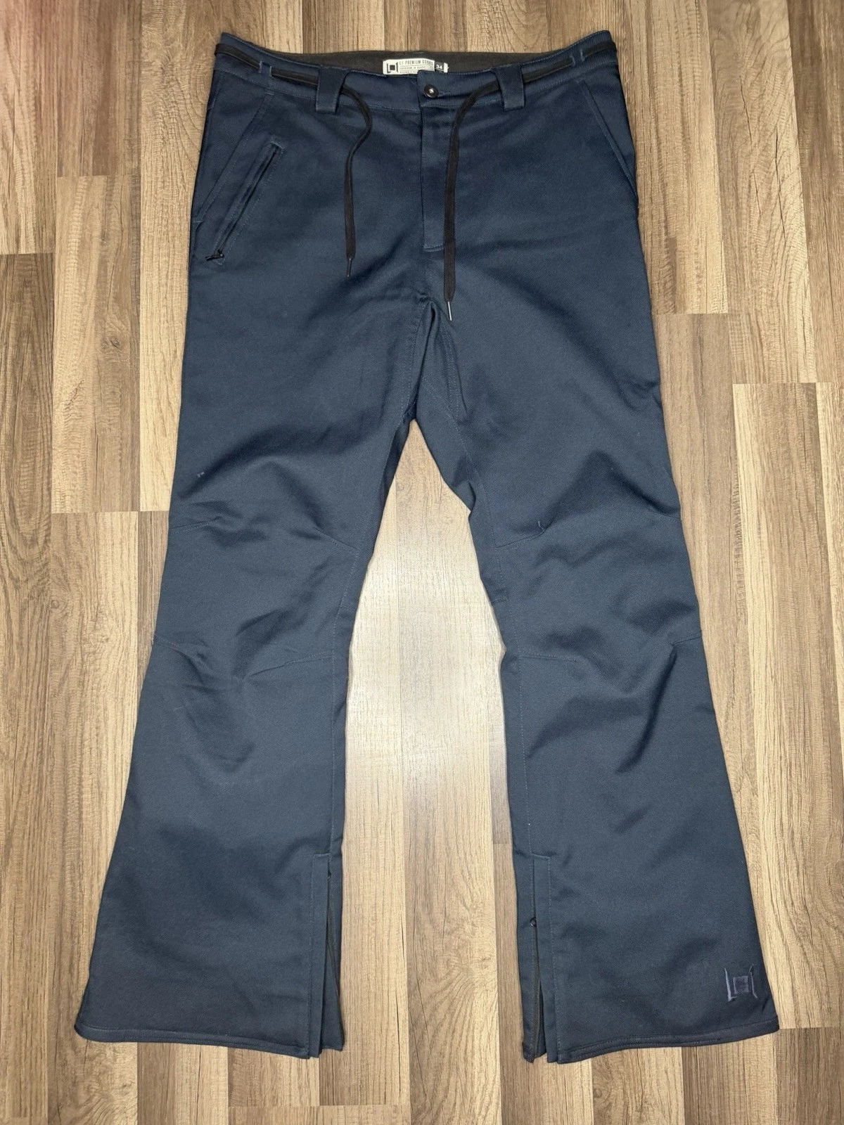 L1 Premium Goods Mens Snowboard Snow Pants 34 LG Navy