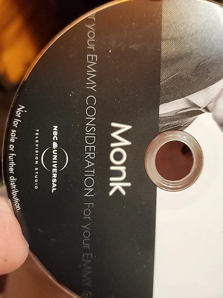 Rare 2005 MR. MONK Emmy FYC DVD TONY SHALHOUB JASON GRAY-STANFORD TED LEVINE - Image 2 of 3