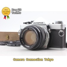 All Works Exc 5 Olympus OM-2 SLR 35mm Film Camera 50mm f1.4 Lens OM From JAPAN