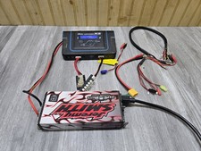 HiTEC Dual Multi Charger X2 ULTIMA With Power Supply Traxxas Losi Arrma Mudboss 
