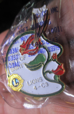 Lions Club 4-C3 The Gift Of Sight Pin  #26