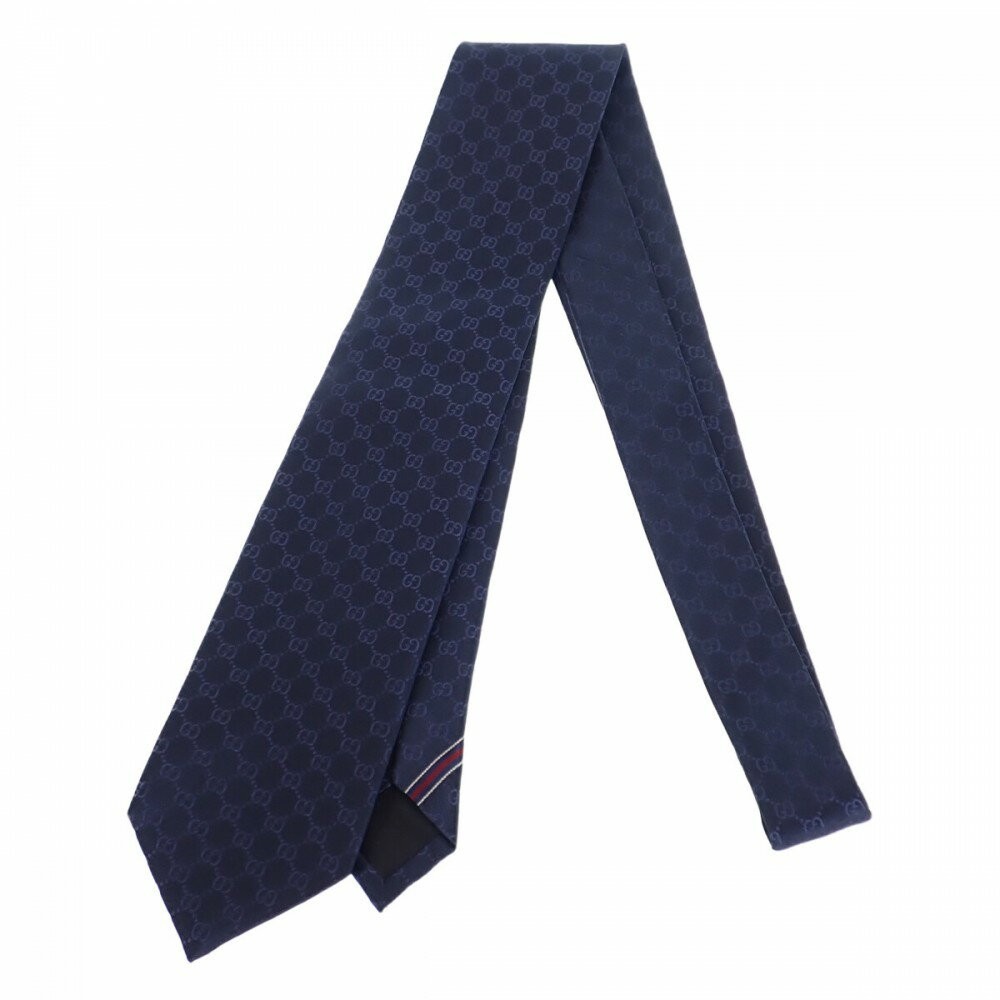 GUCCI ヴィンテージ　ネクタイ　ブルー GUCCI Rare tie Blue all-over pattern silk from japan J3272 | eBay