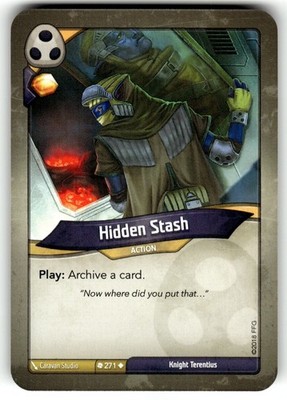 Keyforge Call of The Archons Knight Teretius #271 UC Hidden Stash