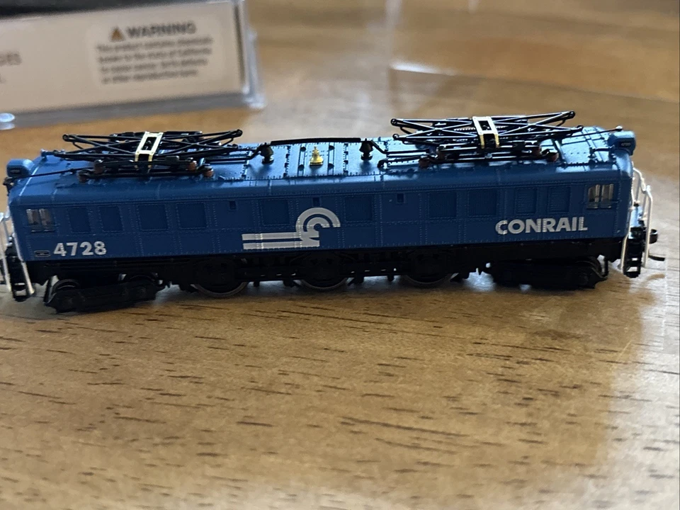 Broadway Imports N-Scale PSA Boxcab Conrail 4728 Freight Car Blue - Image 4 of 4