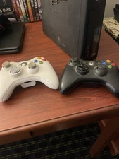 250gb Xbox 360 (tested,works)  Used, With Controllers