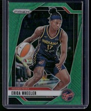 2024 Panini Prizm WNBA #61 Erica Wheeler Green Prizms