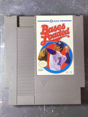 Bases Loaded NES Nintendo Entertainment System Video Game Baseball