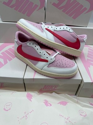 Nike Air Jordan 1 Retro Low x Travis Scott Tropical PInk PS IQ7605-101 (27,5 cm)