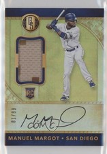 2017 Chronicles Gold Standard Rookie Jersey 81/99 Manny Margot Manuel Auto 5l1