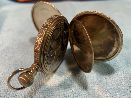 Vintage Waltham pocket watch Grade 28 - Model 1888 - 15j - 16s -Adjusted,repair