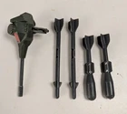 1983 Hasbro Gi Joe Dragonfly Helicopter Missile Parts Lot Vintage #2