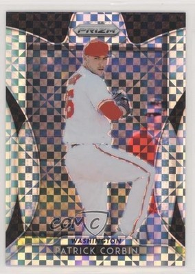 2019 Panini Prizm Tier III Plaid Power Prizm 65/75 Patrick Corbin #293 k5g