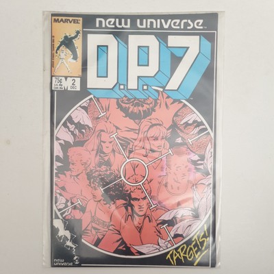 Marvel Comics D.P.7 #2 DP7 New Universe VFN+/Nm (1987) Rare Vol 1 UK Free P&P 