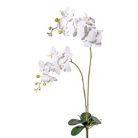 Kunstblume Phalaenopsis (Orchidee), Farbe Weiß, HöHe Ca. 100 Cm