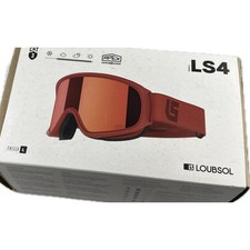 LOUBSOL LS4 Rojo Categoria 3 Talla L Gafas de Esquí Ecran Apex Magma Clima Tapa