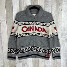 Hudson's Bay Company Team Canada Olympic Collection Cowichan Sweater 10/12 Wool