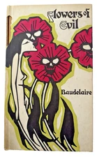 Flowers Of Evil Charles Baudelaire 1958 Vintage Hardcover Peter Pauper Press
