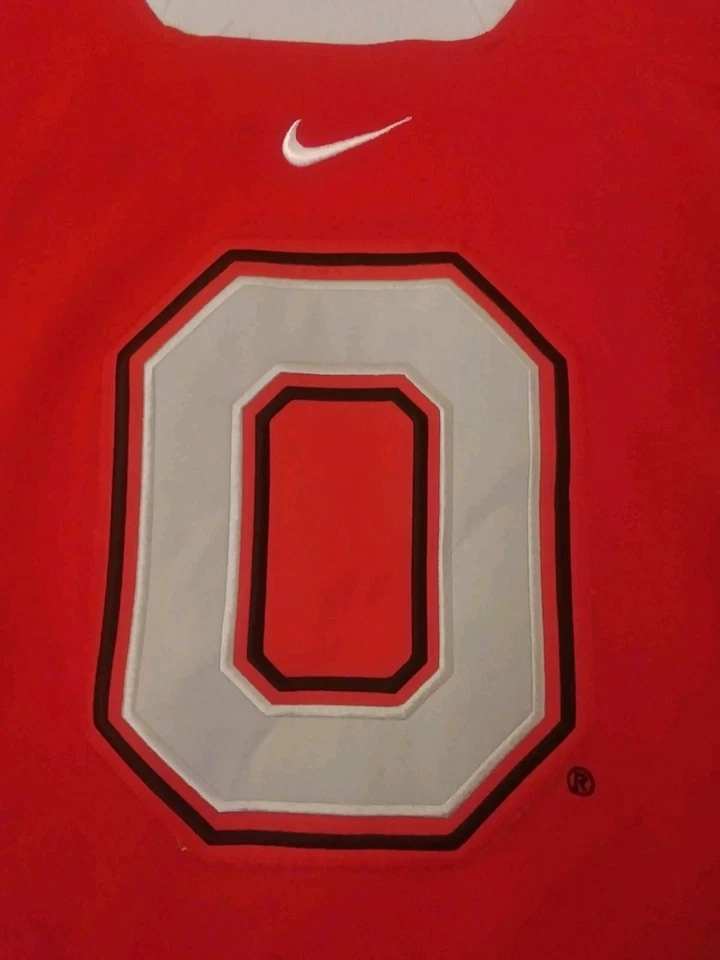 Camiseta deportiva de hockey juvenil del equipo Nike de los Ohio State Buckeyes de la NCAA talla M (12/14) Foto 2 de 4
