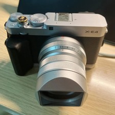 Square Lens Hood with Cap for Fujifilm XF23mm F2 XF35mm F2 Screw On Metal