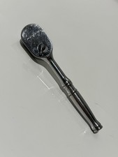 Snap On Tool T72 14 Drive Standard Handle Chrome Fine Tooth Ratchet 4.5 Long