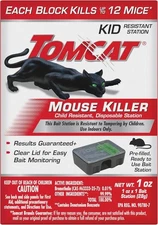 Tomcat Mouse Killer Rats Mice Rat Bait Station Rodent Poison Trap Fast Shipping
