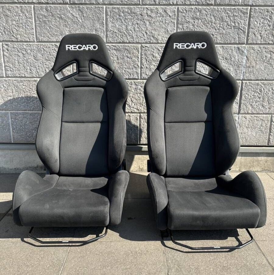 RECARO SR-7 KK100 BK fabric Bucket Seat With Headrest