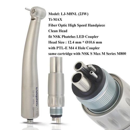 Dental High Speed Handpiece Fiber Optic S MAX NSK Bien Air Sirona KaVo Coupling - Picture 11 of 153