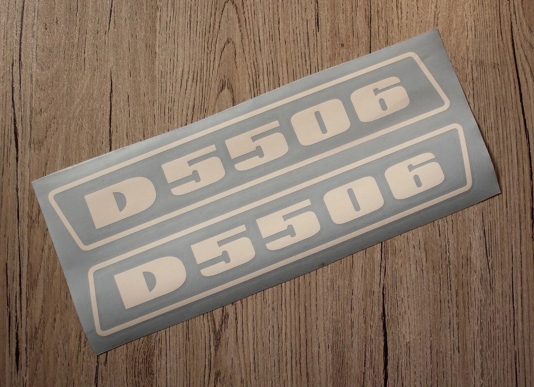 Adesivo Deutz Per Trattore D4006 Logo Emblema Sticker Etichetta