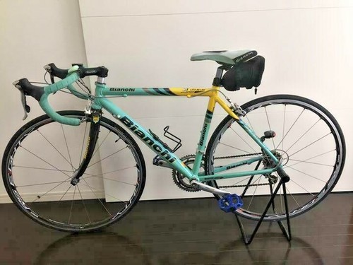 Bianchi SL Lite Alloy Reparto Corse Celeste / Yellow Aluminum Road Bike  *USED* | eBay